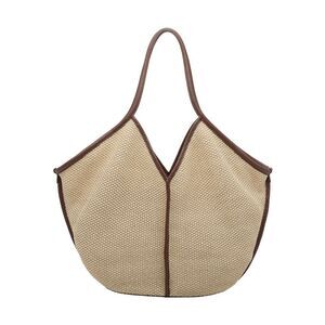 Hereu Women Calella Soft Raffia Shoulder Bag